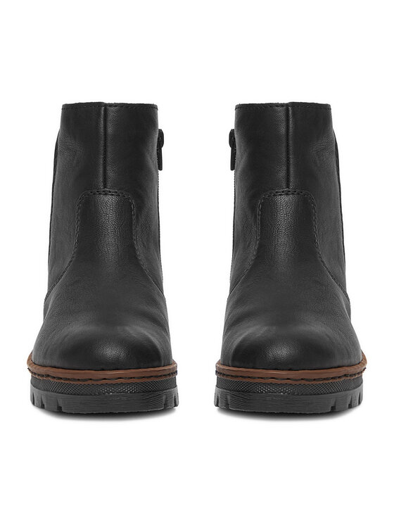 Rieker Polokozačky Rieker CEO-X9165-00 Černá