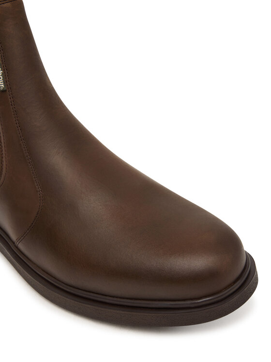 Barbour Gležnjarji Chelsea Barbour Hae Chelsea Boot MFO0815BR99 Temno rjava