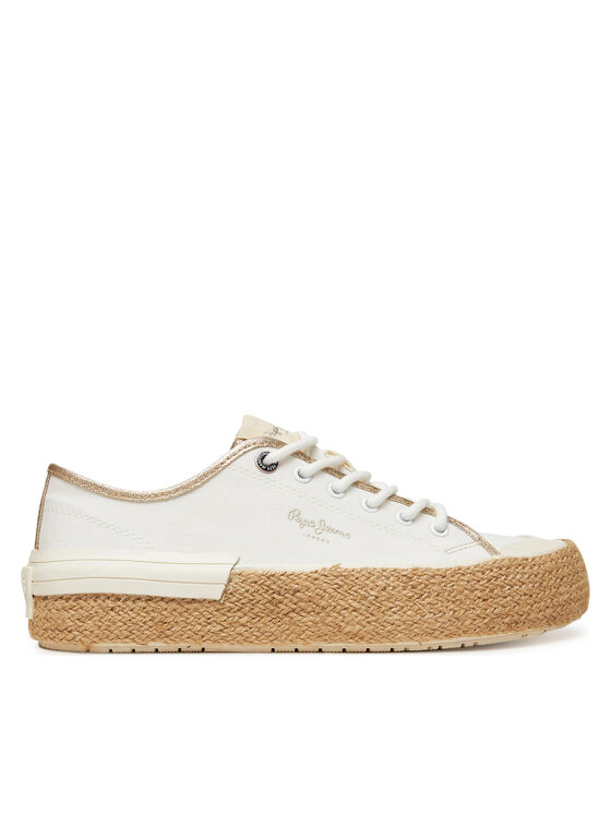 Pepe Jeans Еспадрильї Pepe Jeans Samoi Mix PLS31595 Білий