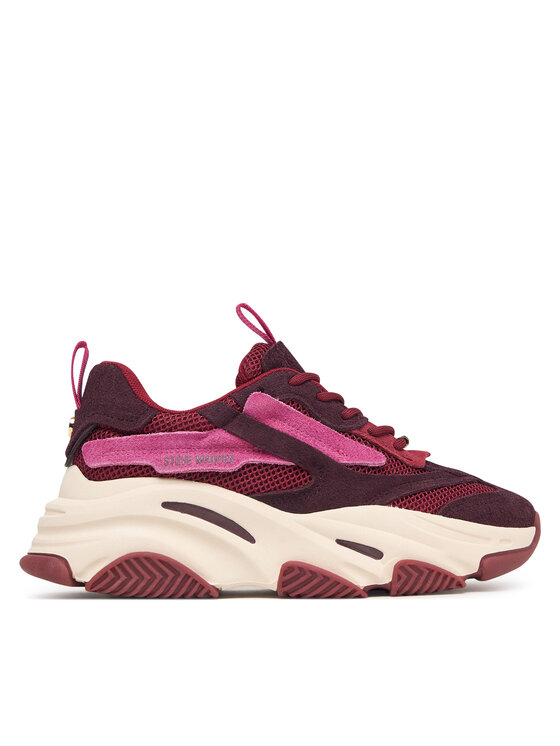 Steve Madden Снікерcи Steve Madden 11004652 Бордовий