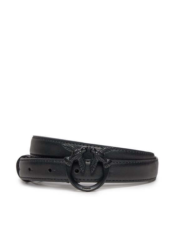 PINKO Ženski pas Pinko Love Berry H2 Belt. PE 24 PLT01 100143 A1K2 Črna