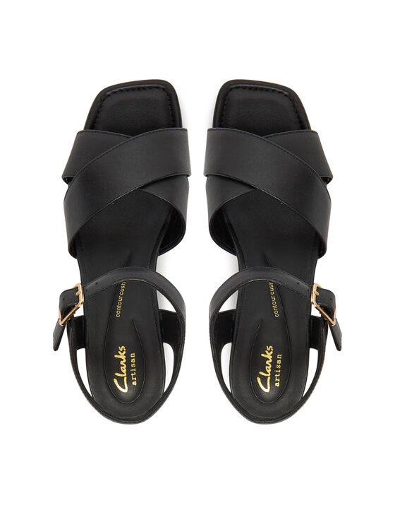 Clarks Sandale Clarks Serina35 Cross 26181343 Crna