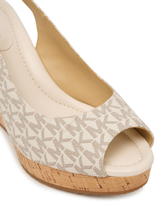 MICHAEL Michael Kors Босоніжки MICHAEL Michael Kors Rosie Wedge 40S6RSHS1B Кремовий