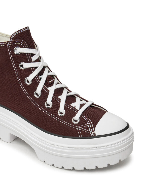 Converse Bambas Converse Chuck Taylor All Star Lugged Heel Platform A09401C Guinda/burdeos