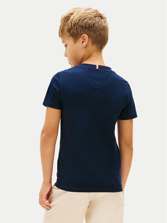 Tommy Hilfiger Tommy Hilfiger Camiseta KB0KB10263 Azul marino Regular Fit