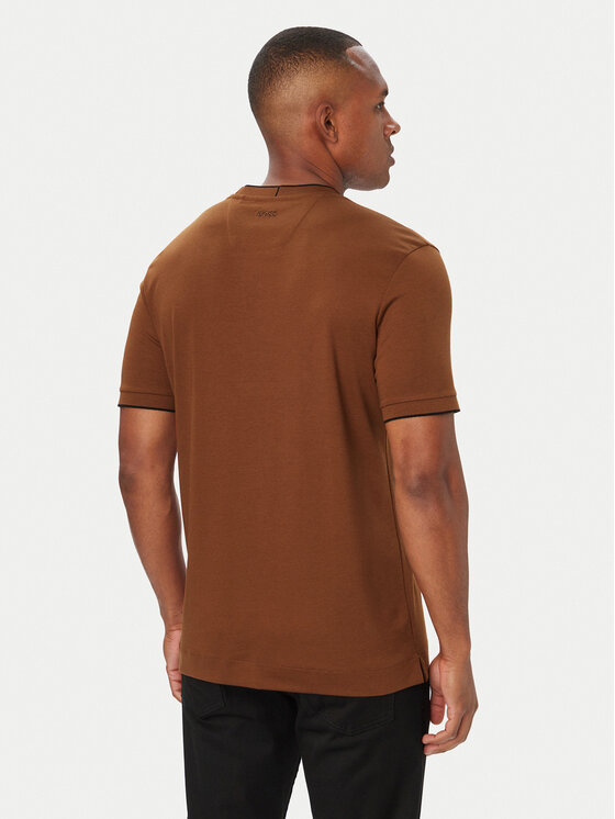 BOSS BOSS Camiseta C-Thompson 50575011 Marrón Regular Fit