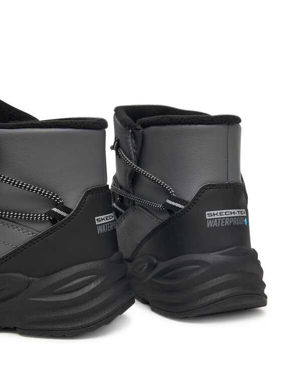 Skechers Sněhule Skechers Turbo Tread 406385L CCBK Šedá