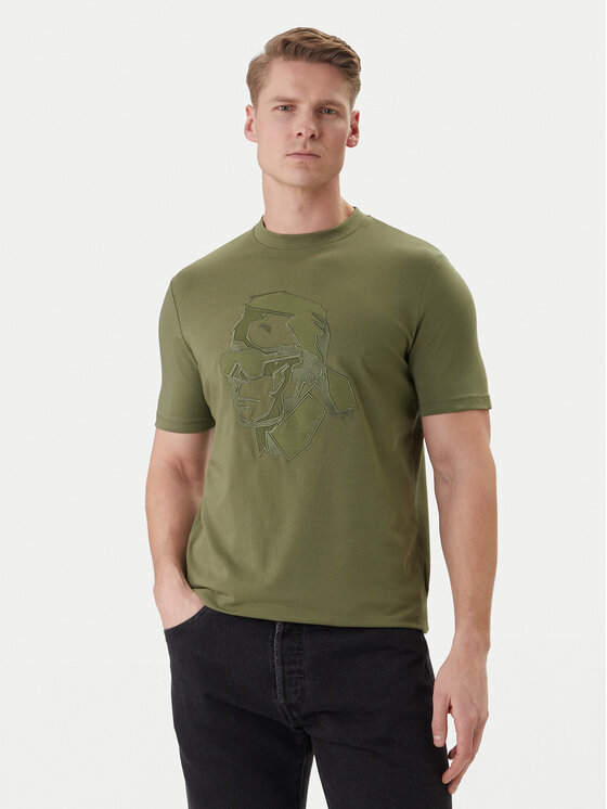 KARL LAGERFELD KARL LAGERFELD Camiseta 755036 562221 Verde Loose Fit