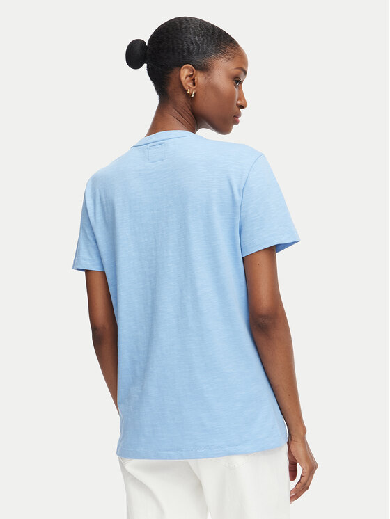 Beverly Hills Polo Club Beverly Hills Polo Club Camiseta P-SS26W-TS6510 Azul claro Regular Fit