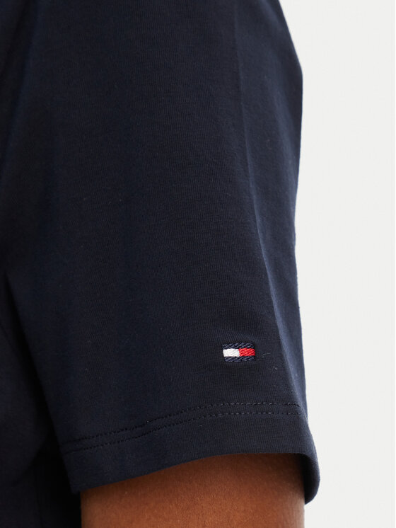 Tommy Hilfiger Tommy Hilfiger T-shirt 1985 WW0WW37877 Tamnoplava Regular Fit