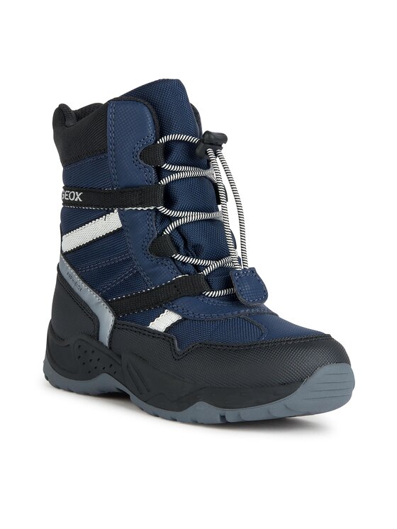 Geox Škornji za sneg Geox J Sentiero Boy B Abx J26FSA 0FU50 C0832 M Mornarsko modra
