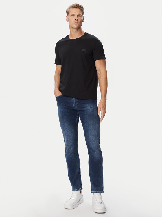 BOSS BOSS Camiseta 50565324 Negro Regular Fit