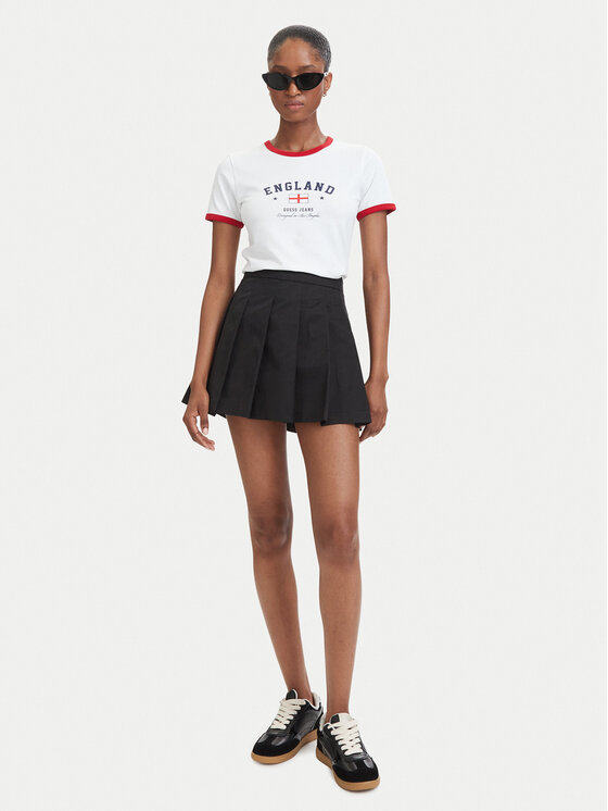 Guess Jeans Guess Jeans Футболка W6YI16 K3995 Білий Slim Fit