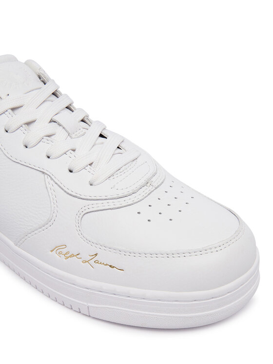 Polo Ralph Lauren Sneakersy Polo Ralph Lauren Master Ct Sig 809P17938001 Bílá