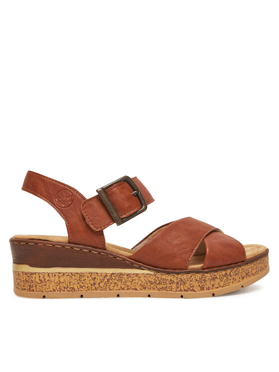Rieker Sandale Rieker 63795-22 Smeđa