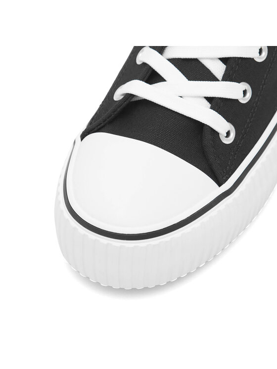 Beverly Hills Polo Club Plátenky Beverly Hills Polo Club BHPC026M Čierna