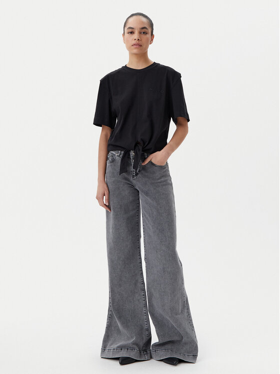PINKO PINKO Футболка Tuca 105015 A2ID Чорний Regular Fit