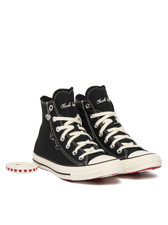 Converse Кеди Converse Chuck Taylor All Star Hearts A19056C Чорний