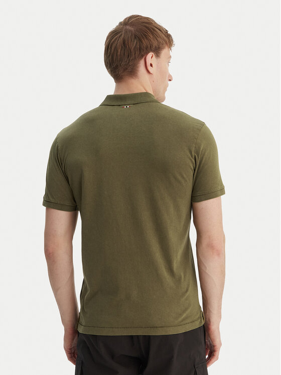 Napapijri Napapijri Polo Elbas NP0A4GB4 Verde Regular Fit