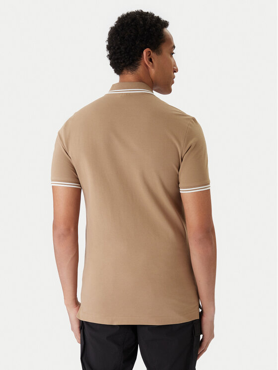G-STAR G-Star Raw Поло Dunda D17127-5864 Коричневий Slim Fit