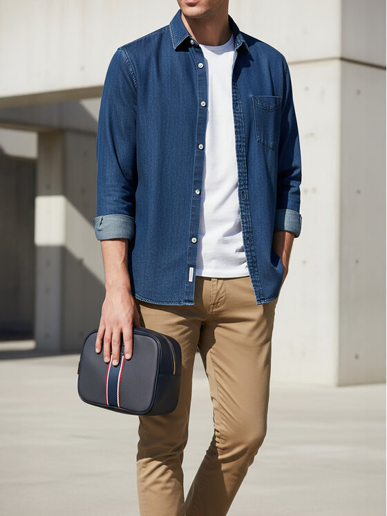 Beverly Hills Polo Club Косметичка Beverly Hills Polo Club CEO-BHPC-W1-009-AW25 Cиній