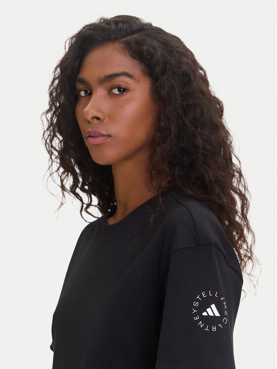 adidas by Stella McCartney adidas by Stella McCartney Majica IN3656 Črna Regular Fit