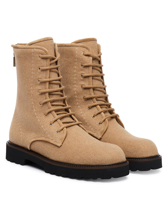 Max Mara Auliniai batai Max Mara Bakerzipwk 2524796012600 Ruda