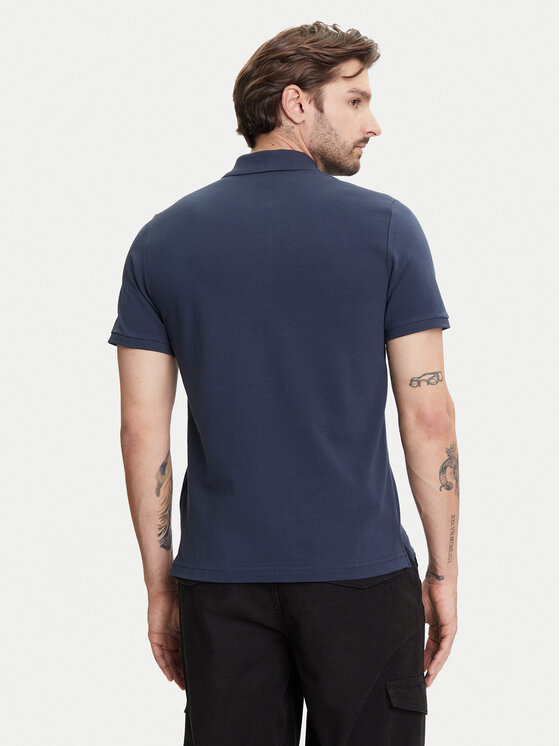 Moose Knuckles Moose Knuckles Polo Everett M34MT712 Tamnoplava Slim Fit