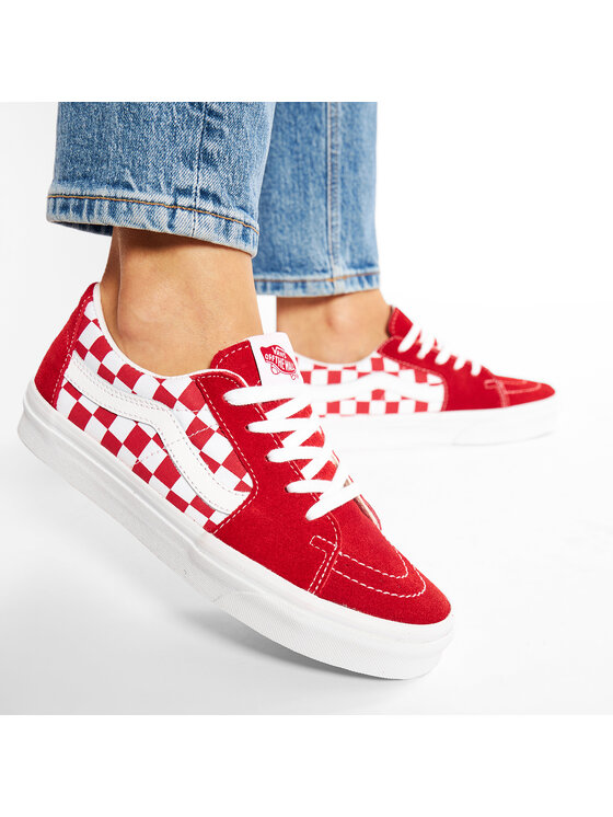 Vans Πάνινα παπούτσια Vans Sk8-Low VN0A4UUK4W91 Κόκκινο