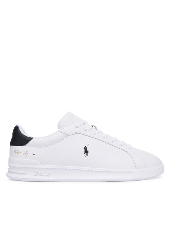 Polo Ralph Lauren Сникърси Polo Ralph Lauren Hrt Crt Sig Sk Ltl 809P13083001 Бял