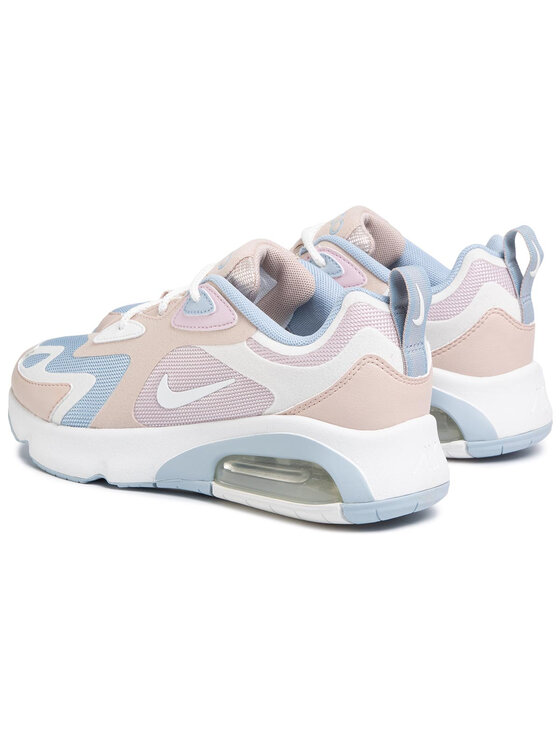 nike air max 200 barely rose women's shoe