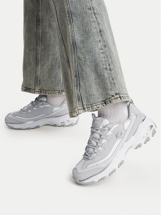 Skechers Sneakers Skechers D'Lites - Chrome Wave 150873/GRY Grigio