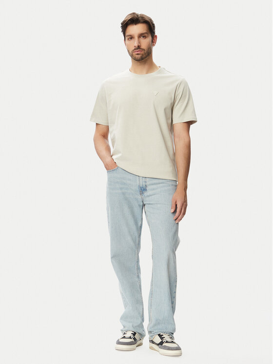 Guess Guess Футболка M4YI0A KCCM1 Бежевий Regular Fit