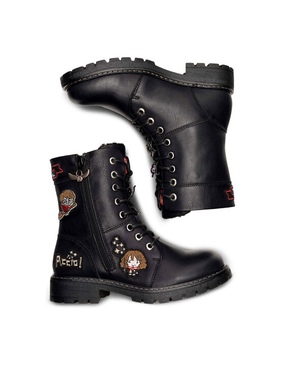 Harry Potter Botines planos Harry Potter CEO-CS-AW26-117WBHP Negro