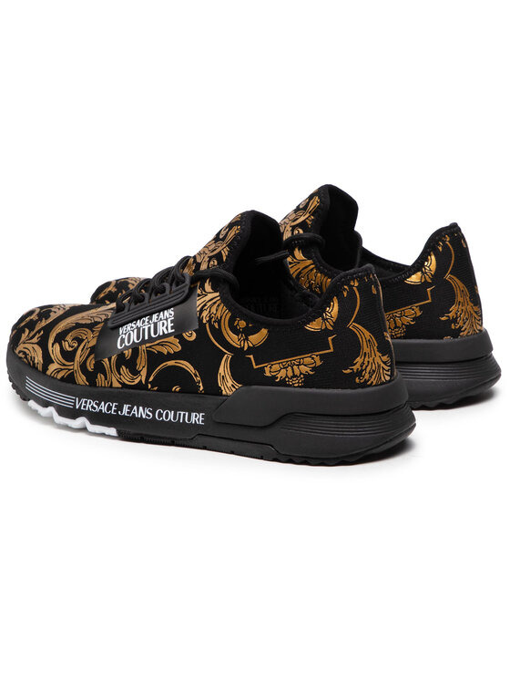 Versace Jeans Couture Снікерcи Versace Jeans Couture E0YWASA4 Чорний