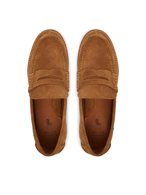 Polo Ralph Lauren Мокасини Polo Ralph Lauren Jett Penny Cs Bck 803961421002 Коричневий