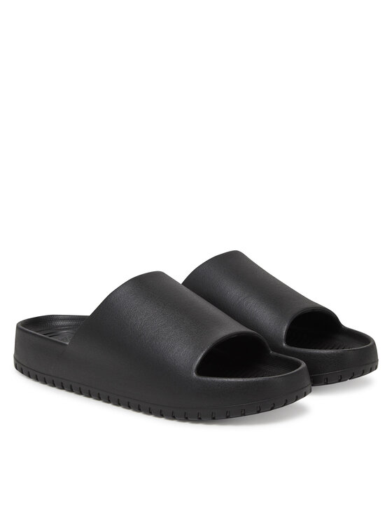 Jack & Jones Шльопанці Jack & Jones Jfwripple Moulded Slider 12274637 Чорний