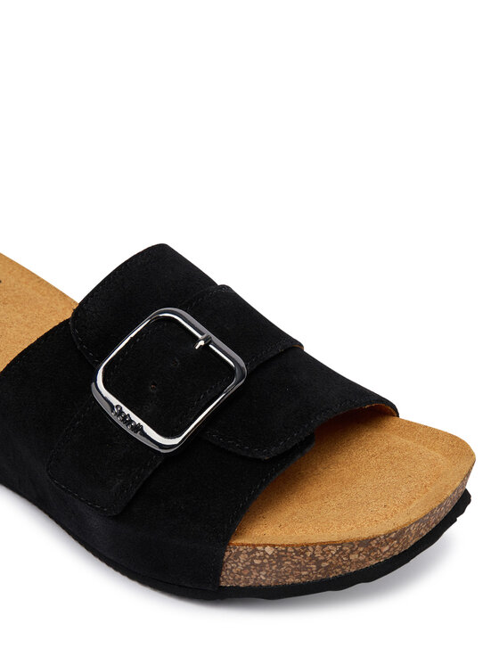 Scholl Шльопанці Scholl Tropica Buckle Med. MF00880 Чорний