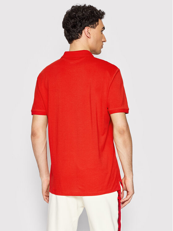 HUGO Hugo Поло Donos222 50466182 Червоний Regular Fit