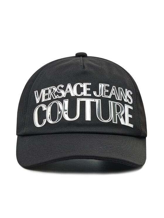 Versace Jeans Couture Шапка с козирка Versace Jeans Couture 72VAZK14 Черен