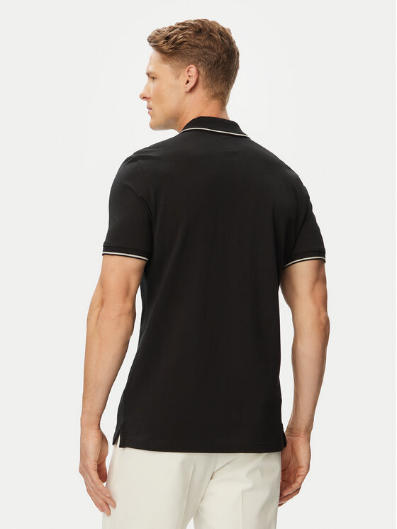 Beverly Hills Polo Club Beverly Hills Polo Club Поло P-SS26M-P42561 Чорний Regular Fit