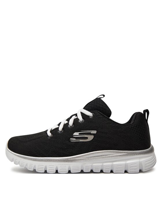 Skechers Sneakers Skechers Get Connected 12615/BKW Negru