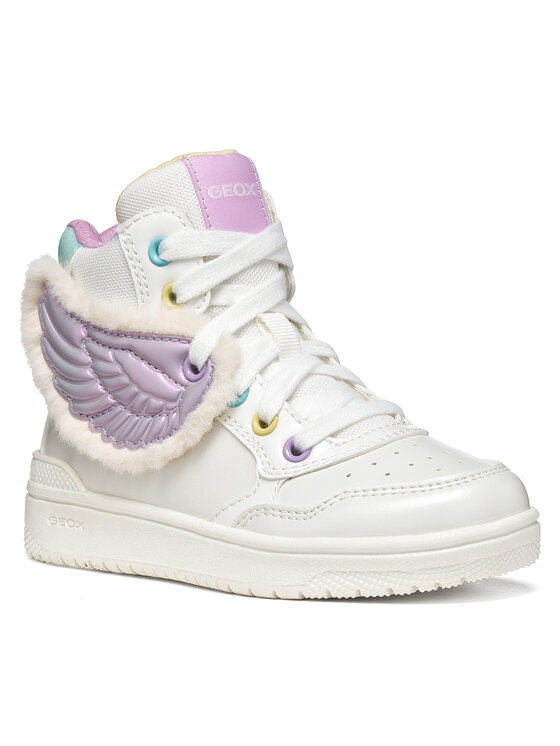 Geox Sportcipők Geox J Washiba Girl J66HXA 0NFKN C0761 M Fehér