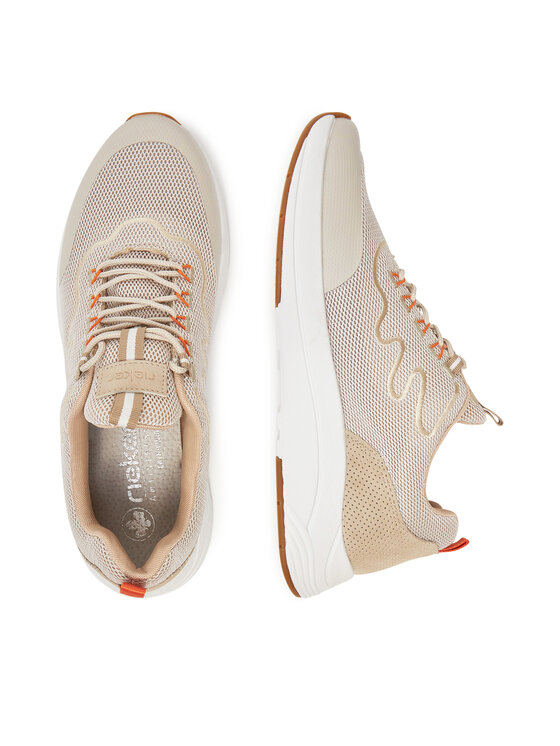 Rieker Sneakersy Rieker N8504-60 Béžová