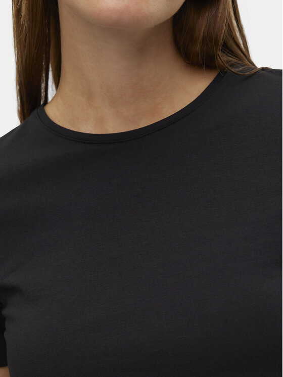Vero Moda Vero Moda T-shirt Lulu 10323755 Nero Regular Fit