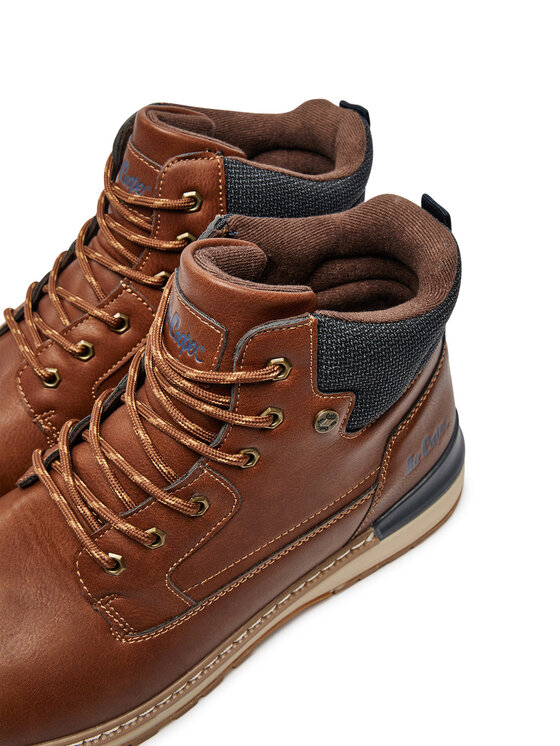 Lee Cooper Μποτίνια Lee Cooper LCJ-24-03-3030MB Καφέ