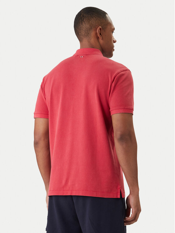 Napapijri Napapijri Polo Elbass SS 4 NP0A4GDL Rojo Regular Fit
