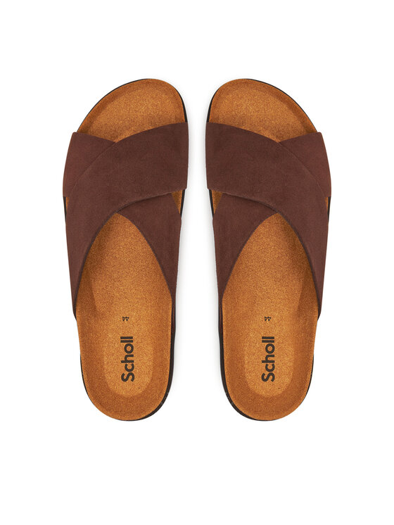 Scholl Шльопанці Scholl Leon F31199 Коричневий
