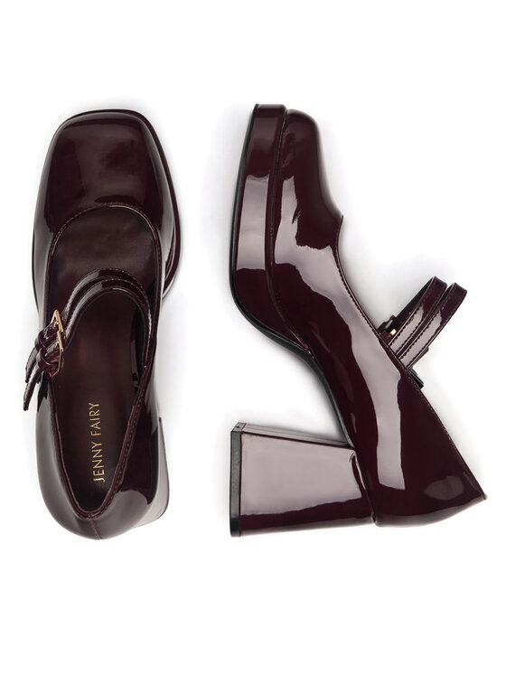 Jenny Fairy Pantofi pumps Jenny Fairy JY230928 Vișiniu