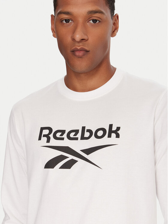 Reebok Reebok Longsleeve RK25138CCM Λευκό Regular Fit